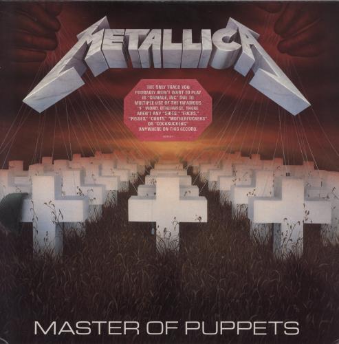 Metallica Master Of Puppets US Promo vinyl LP album (LP record